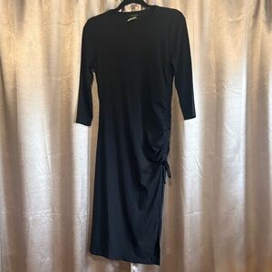Banana Republic Black Long Sleeve Dress
